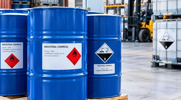 Which DG Class Do Industrial Chemicals Fall Under