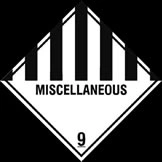 MISCELLANEOUS DANGEROUS GOODS CLASS 9