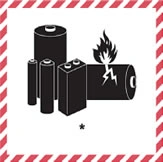 LITHIUM BATTERY MARK